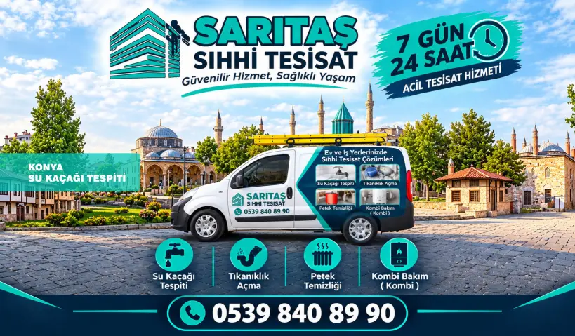 Konya Su Kaçağı Tespiti